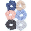 Picture of SCRUNCHIE FABRIC POLKA DOT 12CM